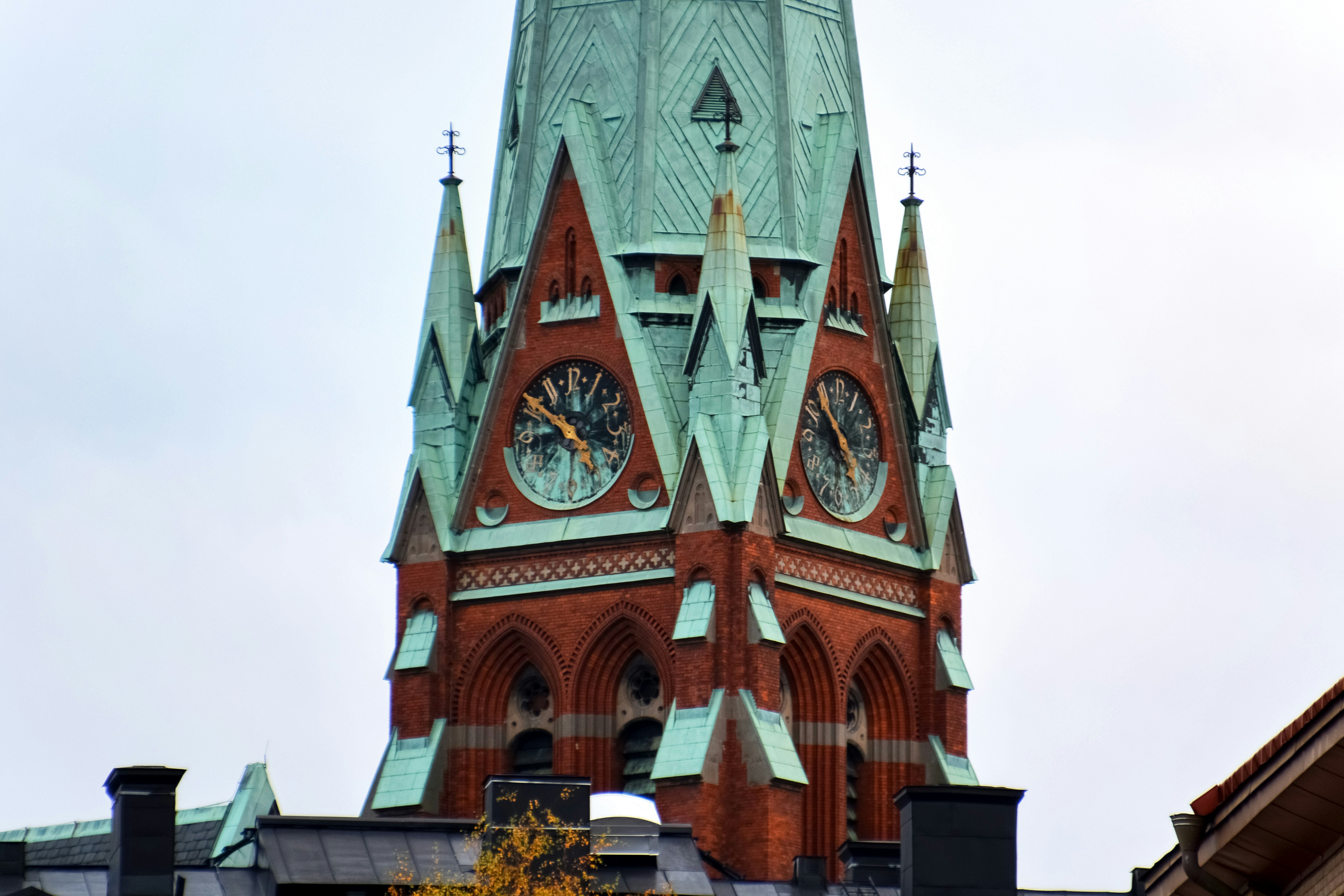 gray and brown concrete church